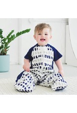 ErgoPouch + Sleepsuit navy paint 1.0 tog 2-12mnd