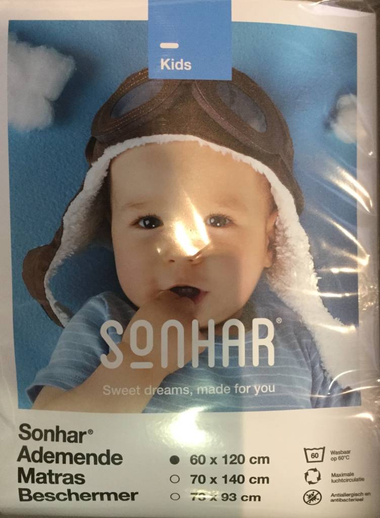 Sonhar + Sonhar Ademende Matras Beschermer