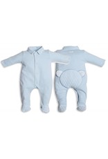 First Collection - Voetpakje knitted teddy on back