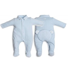 First Collection - Voetpakje knitted teddy on back