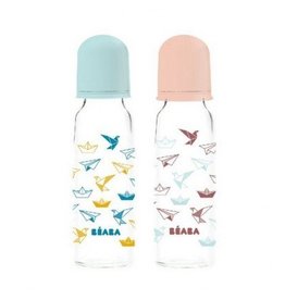 Béaba + Glazen zuigfles Béaba