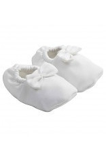 House of Jamie + Bow Tie Booties Snow White