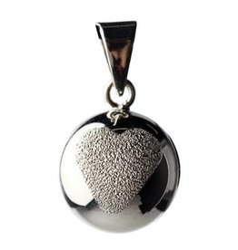 Babylonia + Bola Zilver Met Glitter Hart