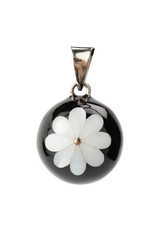 Babylonia + Bola Zwart Met Witte Bloem