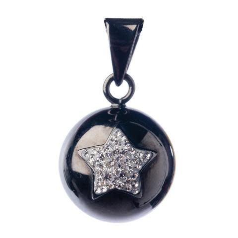 Babylonia + Bola Zwart Met Glitter Ster