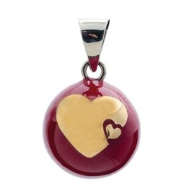 Babylonia + Bola Rood Met Gouden Hart