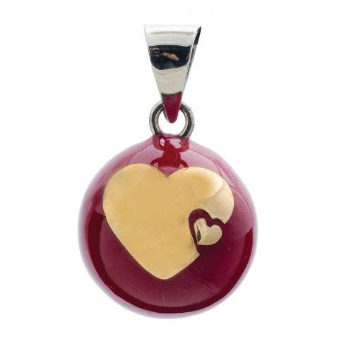 Babylonia + Bola Rood Met Gouden Hart