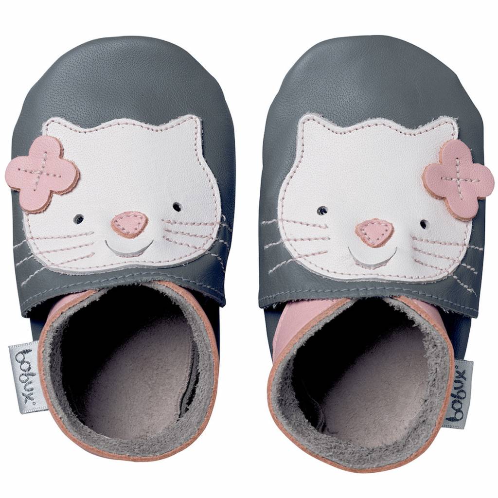 Bobux + Bobux Soft Sole Grey Kitten
