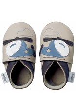 Bobux + Bobux Soft Sole Helicopter Beige
