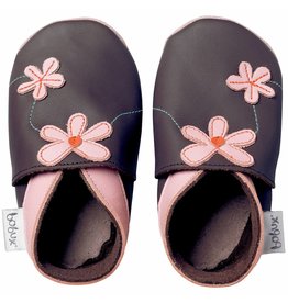 Bobux + Bobux Soft Sole Chocolat Daisy