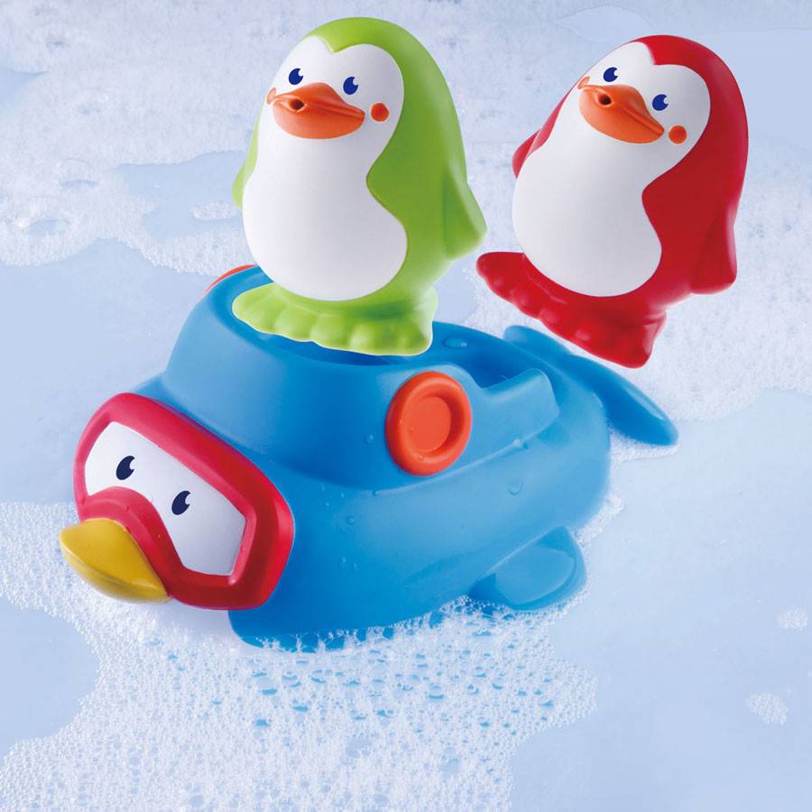 Infantino ° Bath Squirt 'n Sail Penguins