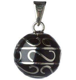 Babylonia + Bola Zwart Met Zilveren Lijnenspel