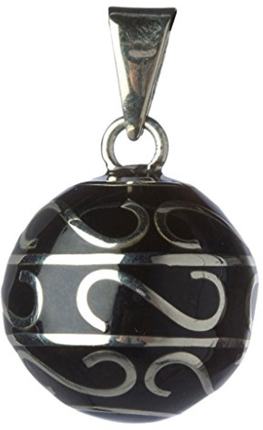 Babylonia + Bola Zwart Met Zilveren Lijnenspel