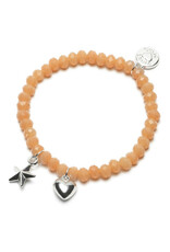 Proud MaMa + Armband Charm ster/hart