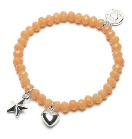 Proud MaMa + Armband Charm ster/hart