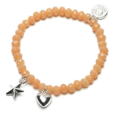 Proud MaMa + Armband Charm ster/hart