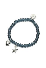 Proud MaMa + Armband Charm ster/hart