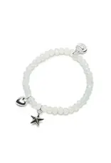 Proud MaMa + Armband Charm ster/hart