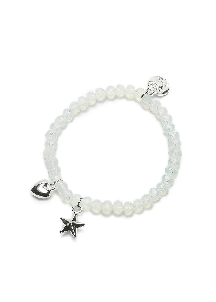 Proud MaMa + Armband Charm ster/hart