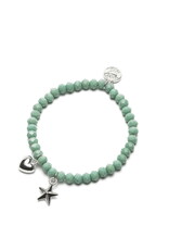 Proud MaMa + Armband Charm ster/hart