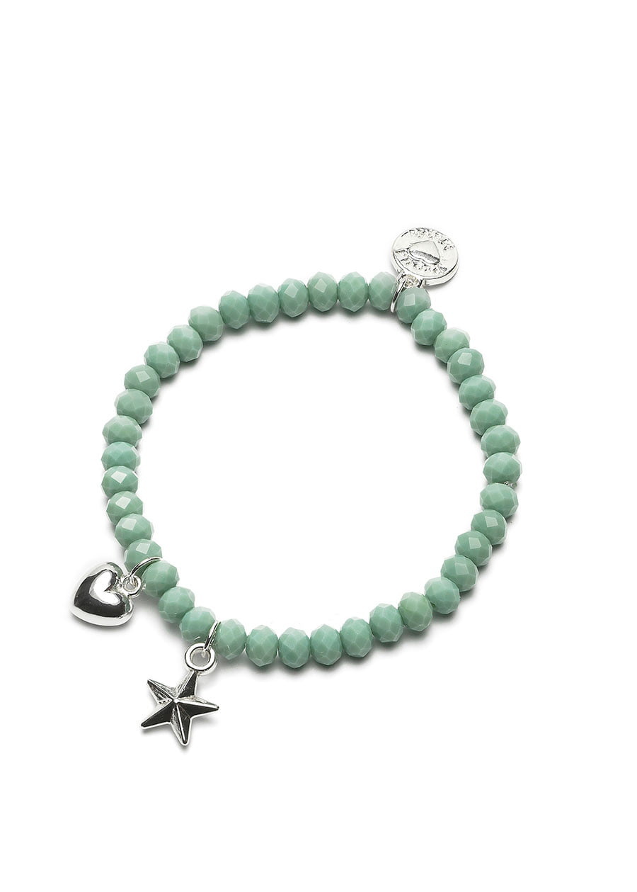 Proud MaMa + Armband Charm ster/hart