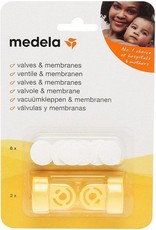 Medela + Vacuümset kleppen en membranen