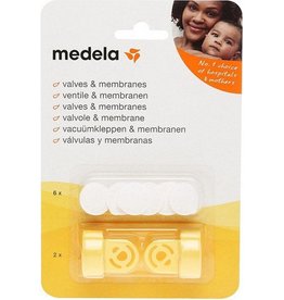 Medela + Vacuümset kleppen en membranen