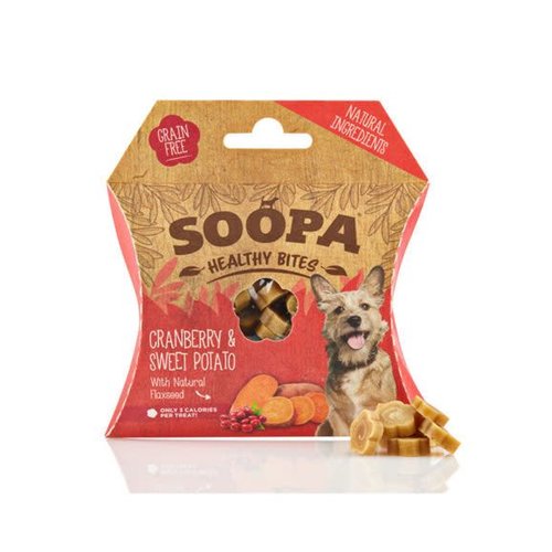 Soopa Bites Cranberry & Zoete aardappel 50 gram