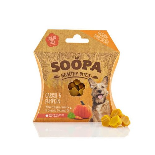 Soopa Bites Pompoen & Wortel 50 gram