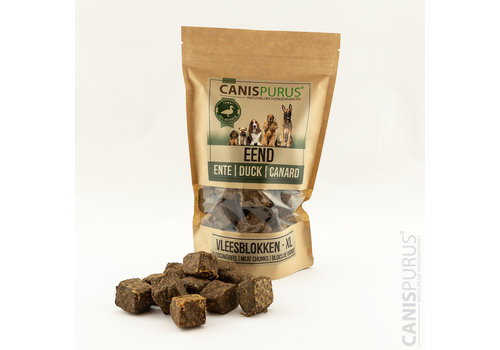 Canis Purus Vleesblokken XL Eend 300 gram