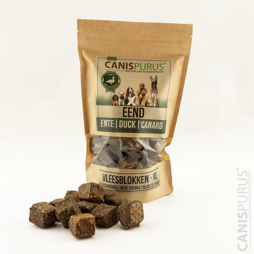 Canis Purus Vleesblokken XL Eend 300 gram
