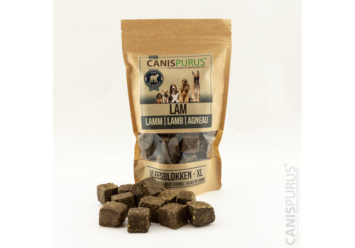 Canis Purus Vleesblokken XL Lam 300 gram