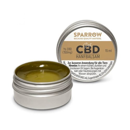 Sparrow Pet Hemp Balm with CBD 15ml