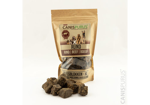 Canis Purus Vleesblokken XL Rund 300 gram