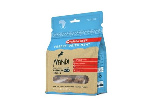 Nandi Freeze Dried Treats Nguni Beef 57 gram