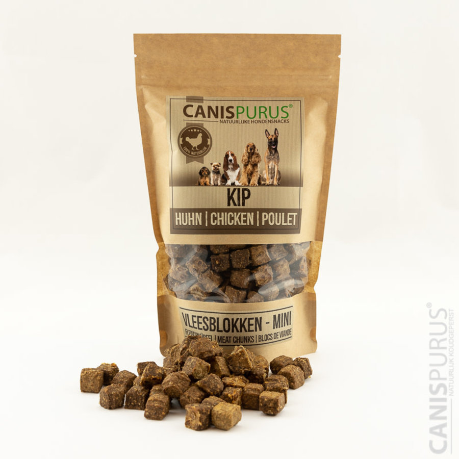 Vleesblokken mini Kip 150 gram