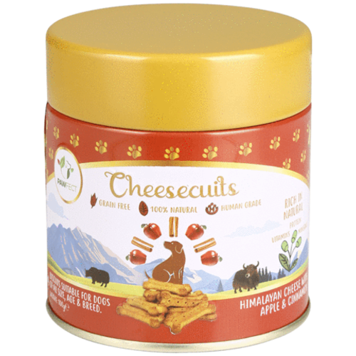 Pawfect Cheese biscuit with Apple & Cinnamon 100 gram