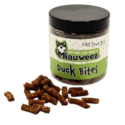 Miauweez Duck Bites 125 gram