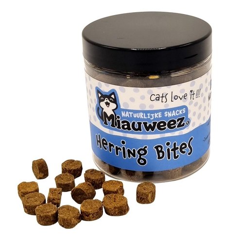 Miauweez Herring Bites 125 gram