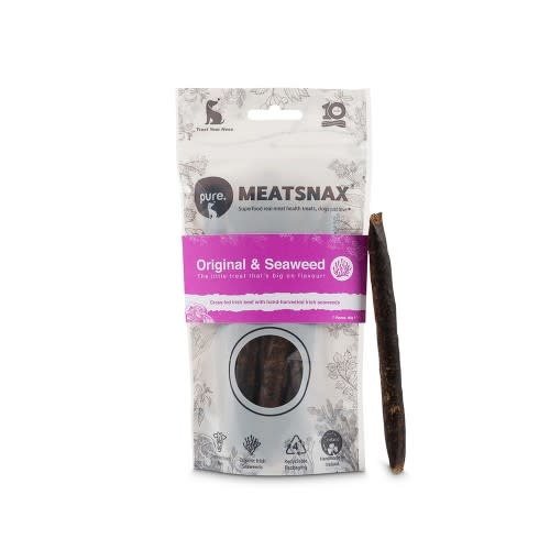 Pure MeatSnax Original & Seaweed 90 gram