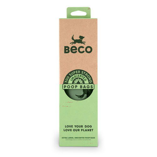 Beco Pets Poepzakjes XL 100% afbreekbaar 300 stuks