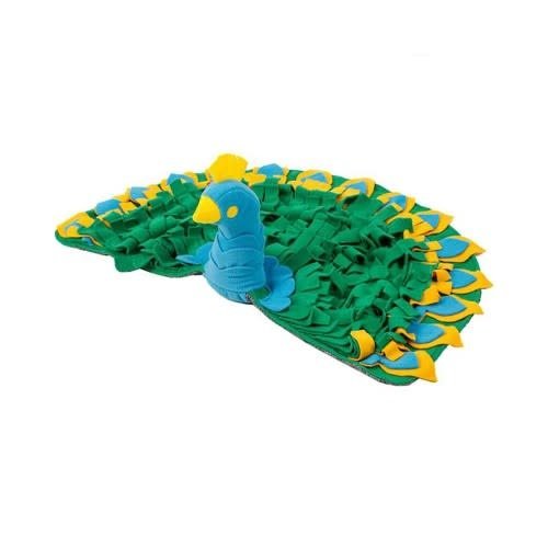 Injoya Peacock Snuffle Mat Injoya Peacock Snuffle Mat