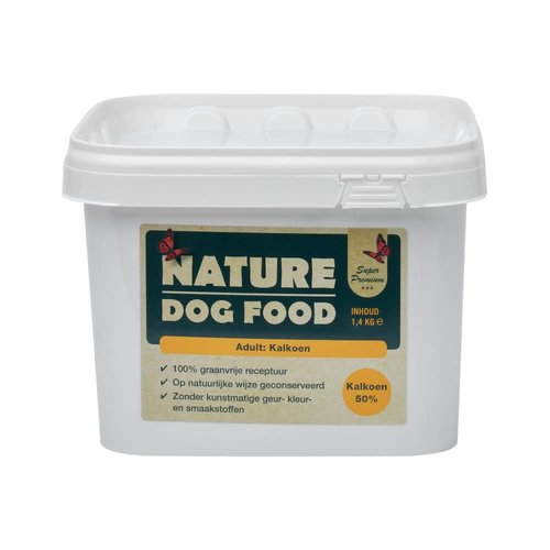 Nature Dog Food Kalkoen