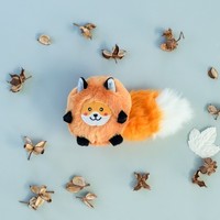 Bushy Throw Fox
