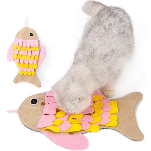 Injoya Fish Cat Snuffle Mat