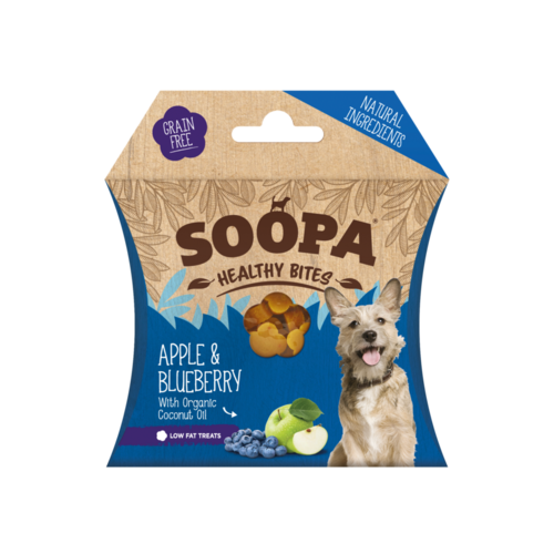 Soopa Bites Appel & Bosbes 50 gram