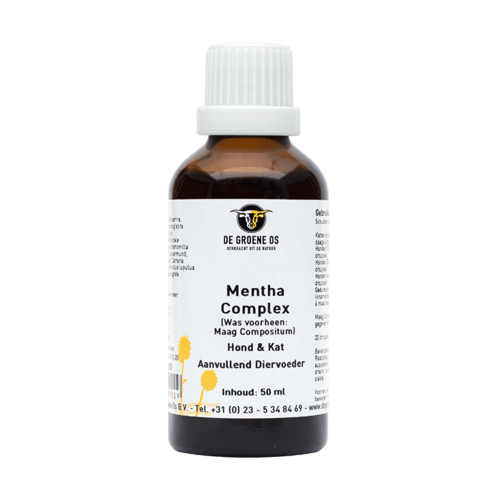 De Groene Os Mentha Complex 50 ml (voorheen Maag Compositum)