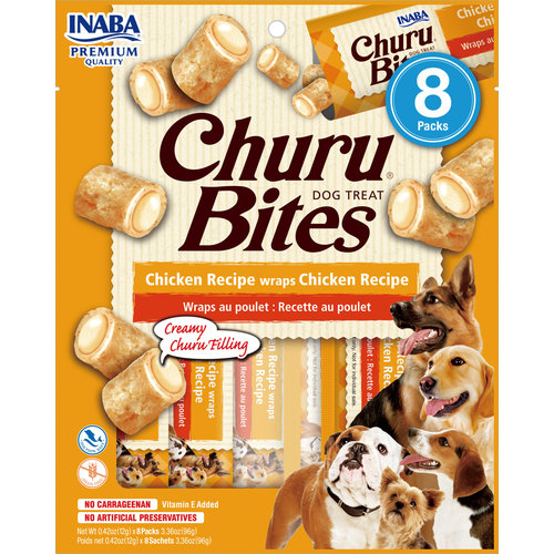 Inaba Bites Dog Chicken Wraps Chicken