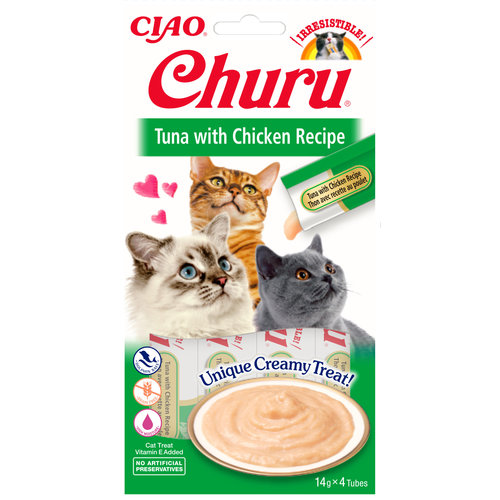 Inaba Churu Cat Tuna With Chicken