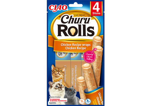 Inaba Churu Rolls Cat Chicken Wraps